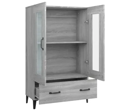Kõrge Kapp, Hall Sonoma Tamm, 70 X 31 X 115 cm Tehispuit