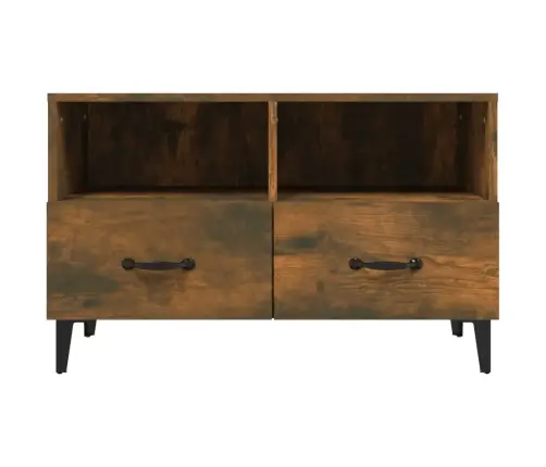 Tv Skapītis, Ozolkoka Krāsa, 80X36X50 Cm, Inženierijas Koks Vidaxl