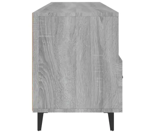 Tv Skapītis, Pelēka Koka Krāsa, 102X35X50 Cm, Inženierijas Koks Vidaxl