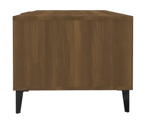 Kafijas Galdiņš, Ozola Krāsa, 102X50X40 Cm, Inženierijas Koks Vidaxl