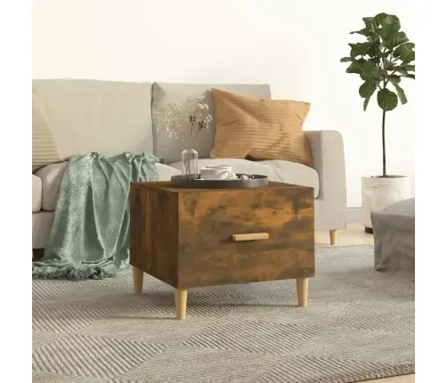 Kohvilaud, Suitsutatud Tamm, 50X50X40 cm Tehispuit