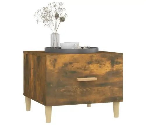 Kavos Staliukai, 2Vnt., Dūminio Ąžuolo, 50X50X40cm Mediena