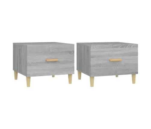 Kavos Staliukai, 2Vnt., Pilki Ąžuolo, 50X50X40cm Mediena