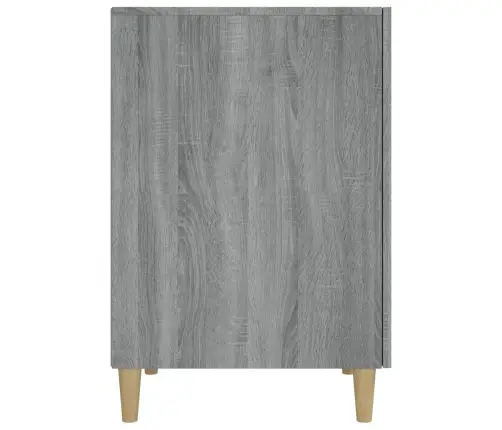 Rakstāmgalds, Pelēka Ozolkoka, 140X50X75 Cm, Inženierijas Koks Vidaxl