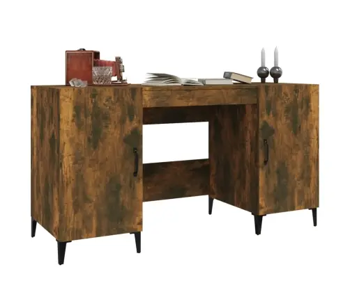 Rakstāmgalds, Ozolkoka Krāsa, 140X50X75 Cm, Inženierijas Koks Vidaxl