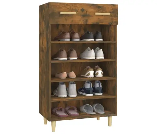 Spintelė Batams, Dūminio Ąžuolo, 60X35X105cm Apdirbta Mediena