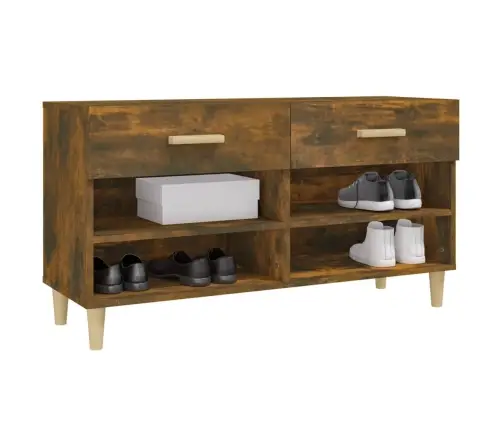 Spintelė Batams, Dūminio Ąžuolo, 102X35X55cm Apdirbta Mediena