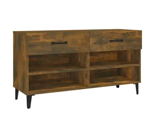 Apavu Skapītis, Ozolkoka Krāsa, 102X35X55 Cm, Inženierijas Koks Vidaxl