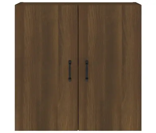 Sienas Skapītis, Ozolkoka Krāsa, 60X31X60 Cm, Inženierijas Koks Vidaxl