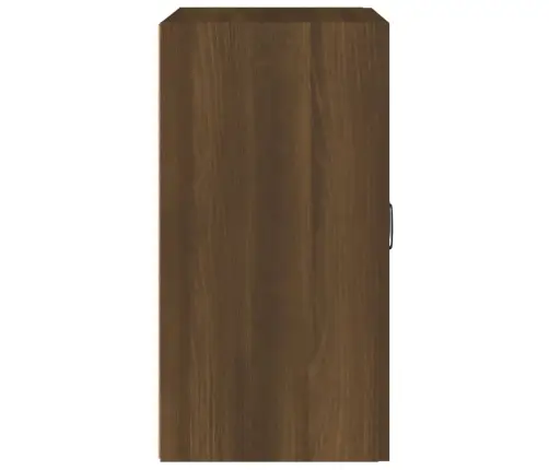 Sienas Skapītis, Ozolkoka Krāsa, 60X31X60 Cm, Inženierijas Koks Vidaxl