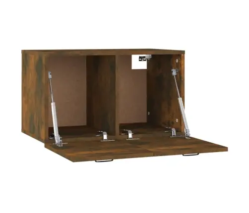 Sienas Skapītis, Ozola Krāsa, 60X36,5X35 Cm, Inženierijas Koks Vidaxl