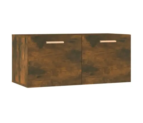 Sieninė Spintelė, Dūminio Ąžuolo, 80X35X36,5cm Mediena