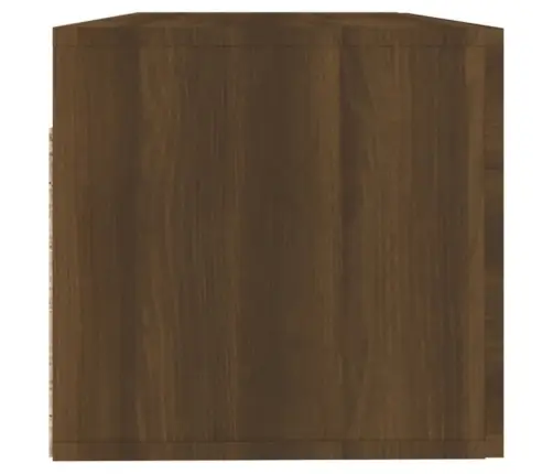 Teleri Seinakapp, Pruun Tamm, 100X36,5X35 cm Tehispuit