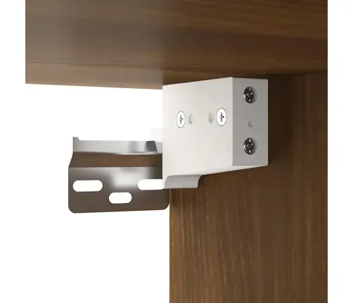 Spoguļskapītis Ar Led, Brūna Koka Krāsa, 76X15X55 Cm Vidaxl