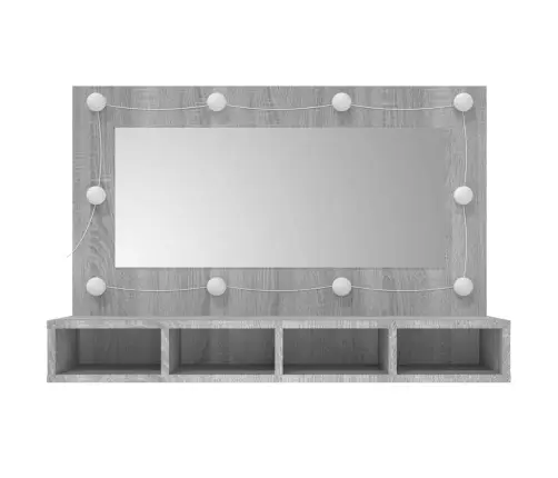 Peegelkapp Hall Sonoma Lediga 60X31,5X62 Cm