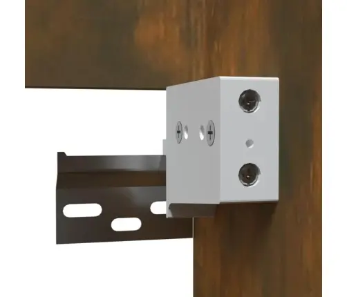 Vannitoakapp Peegliga, Suitsutatud Tamm, Tehispuit