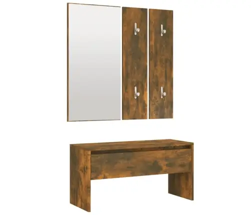 Gaiteņa Mēbeļu Komplekts, Ozolkoka Krāsa, Inženierijas Koks Vidaxl