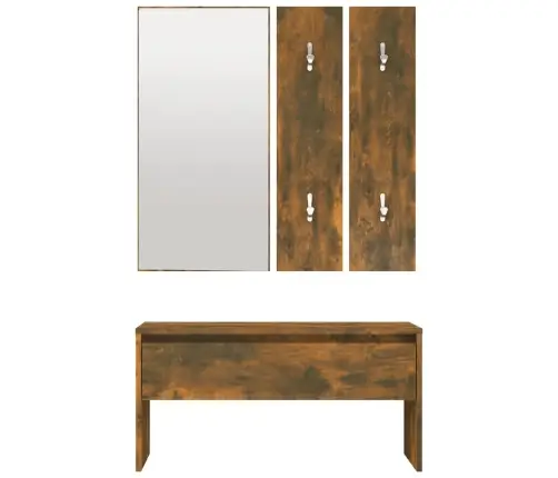 Gaiteņa Mēbeļu Komplekts, Ozolkoka Krāsa, Inženierijas Koks Vidaxl