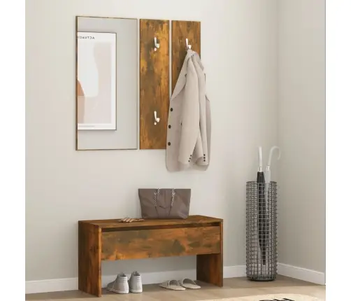 Gaiteņa Mēbeļu Komplekts, Ozolkoka Krāsa, Inženierijas Koks Vidaxl