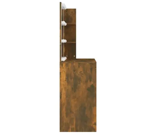 Tualettlaud Lediga, Suitsutatud Tamm, 74,5 X 40 X 141 Cm