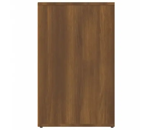 Kosmētikas Plaukts, Brūna Ozola, 80X40X65 Cm, Inženierijas Koks Vidaxl