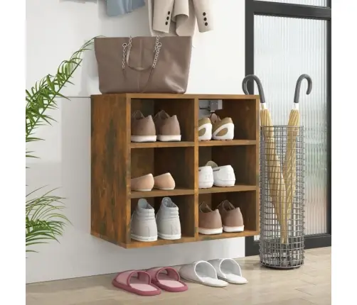 Spintelė Batams, Dūminio Ąžuolo Spalvos, 52,5X30X50Cm