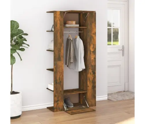 Esikukapp, Suitsutatud Tamm, 97,5 X 37 X 99 cm Tehispuit