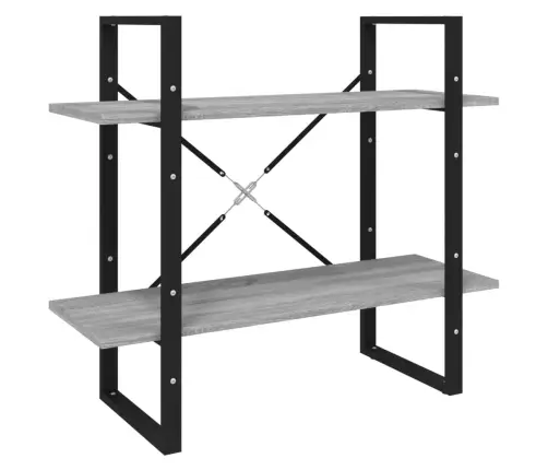 Raamatukapp, Hall Sonoma, 80X30X70 cm Tehispuit