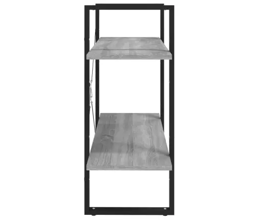 Raamatukapp, Hall Sonoma, 80X30X70 cm Tehispuit