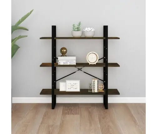 Grāmatu Plaukts, Ozola Krāsa, 100X30X105 Cm, Inženierijas Koks Vidaxl