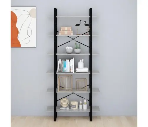 Aukšta Spintelė, Pilka Ąžuolo, 100X30X210cm Apdirbta Mediena