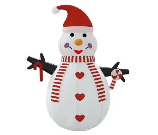 Piepūšams Sniegavīrs, Led, 250 Cm Vidaxl Piepūšams Sniegavīrs, Led, 250 Cm Vidaxl