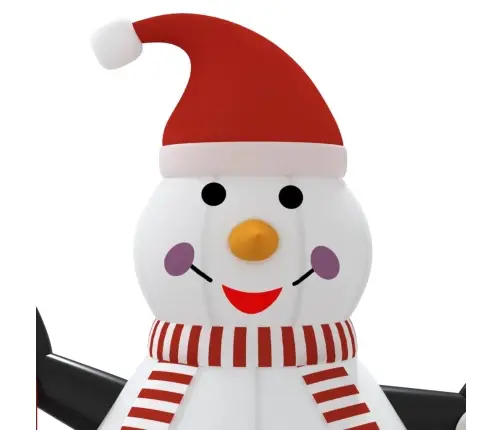 Piepūšams Sniegavīrs, Led, 250 Cm Vidaxl Piepūšams Sniegavīrs, Led, 250 Cm Vidaxl