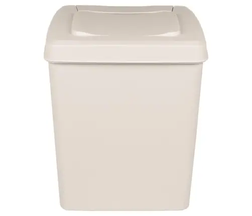 Atkritumu Tvertnes, Saliekamas, 3 Gab., Baltas, 75 L Vidaxl