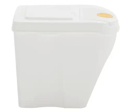 Atkritumu Tvertnes, Saliekamas, 4 Gab., Baltas, 100 L Vidaxl