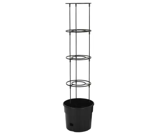 Pods Tomātu Audzēšanai, Ø29,5X115 Cm, Pelēks, Polipropilēns Vidaxl
