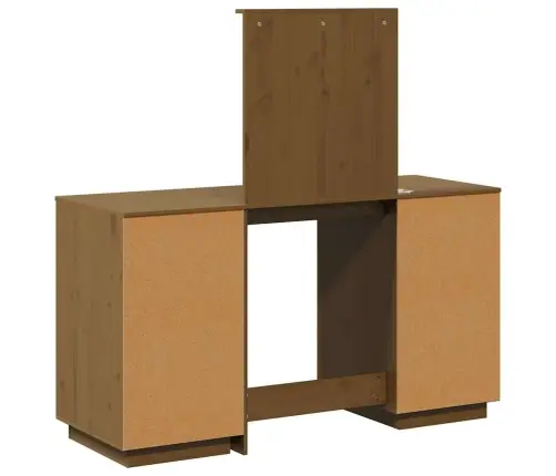 Kosmetinio Staliuko Su Led Komplektas, Medaus Rudas, Pušis