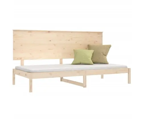 Lova Be Čiužinio, 90X200cm Pušies Medienos Masyvas