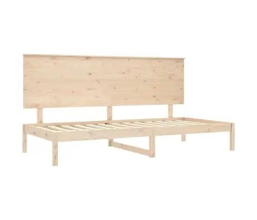 Lova Be Čiužinio, 90X200cm Pušies Medienos Masyvas