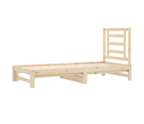 Väljatõmmatav Päevavoodi, 2 X (90X200) cm Männipuit