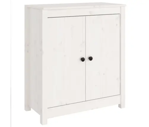 Kumodes, 2 Gab., Baltas, 70X35X80 Cm, Priedes Masīvkoks Vidaxl