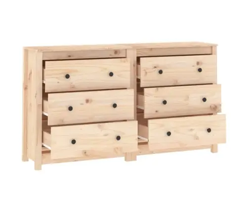 Kumode, 140X35X80 Cm, Priedes Masīvkoks Vidaxl Kumode, 140X35X80 Cm, Priedes Masīvkoks Vidaxl