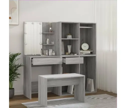 Tualettlaua Komplekt Lediga, Hall Sonoma Tamm, Tehispuit