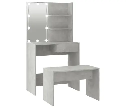 Tualettlaua Komplekt Lediga, Betoonhall, Tehispuit