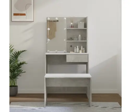 Tualettlaua Komplekt Lediga, Betoonhall, Tehispuit