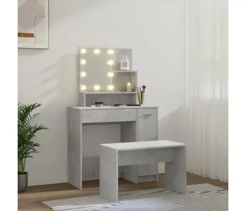 Tualettlaua Komplekt Lediga, Betoonhall, Tehispuit