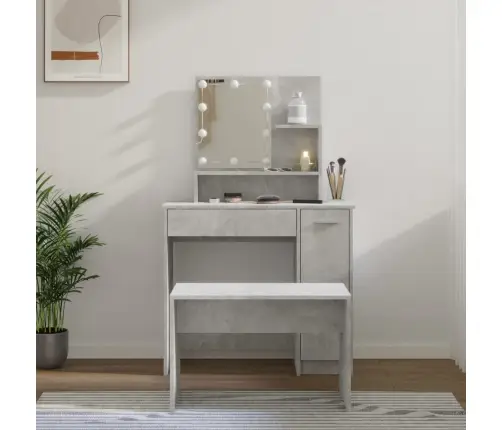 Tualettlaua Komplekt Lediga, Betoonhall, Tehispuit