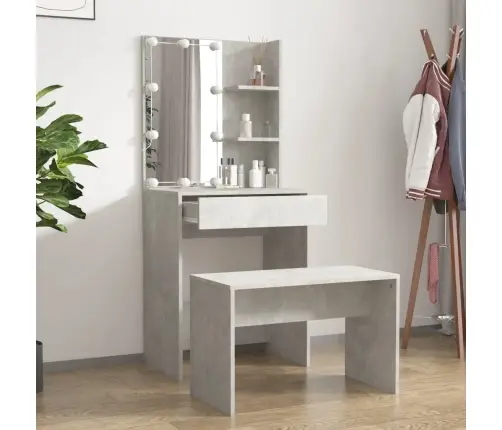 Tualettlaua Komplekt Lediga, Betoonhall, Tehispuit