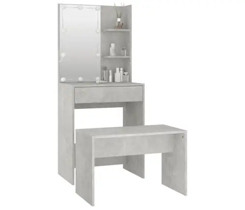 Tualettlaua Komplekt Lediga, Betoonhall, Tehispuit