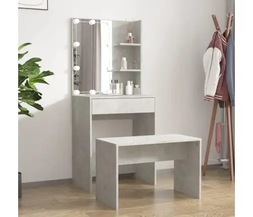 Tualettlaua Komplekt Lediga, Betoonhall, Tehispuit